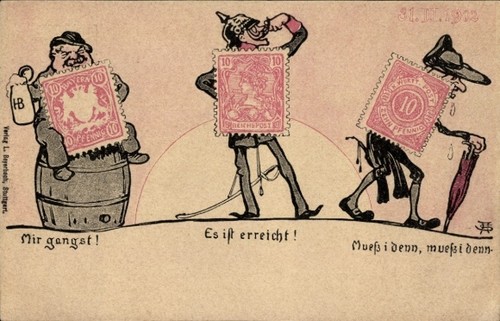 Postal stationery stamps